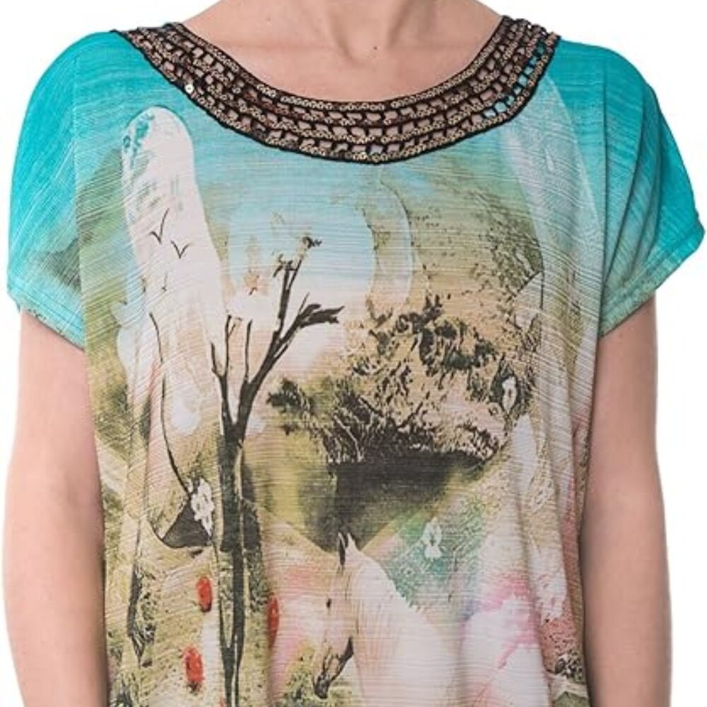 PARIS PINK WOMANS TOP SZ 3X